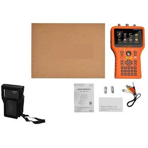 Satellietzoeker Satellietsignaalzoeker DVB-S2X/S2/S/T2/T/C AHD H.265 Meter Satelliet 100% Origineel