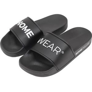 Home Deluxe - Slippers Sun Unisex - Maat: keuze uit verschillende kleuren I Badslippers Badslippers Slippers, zwart, 41 EU