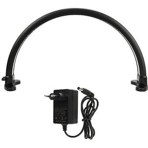 48W Arc Nail Art Light Dimbaar 30 Inch LED-vullamp voor Salonmanicure, Breed Scala aan Verlichting, Instelbare Helderheid en Kleurtemperatuur, Stabiele Basis, Ideaal voor