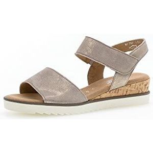 Gabor Damessandalen met sleehak, schelp 95, 42 EU