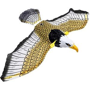 QoFina Vogelverschrikker valk, vliegende roofvogel als vogelverschrikker, vliegende vogelafweervalk, kunstmatige vliegende hawk adel, vogelverschrikker roofvogel valk hangend