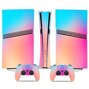 Voor PS5 PRO Skin Digital Edition Console En Controller Vinyl Cover Skins Wraps Krasbestendig, Compatibel Met Voor PS5 Digital Edition Pro 67437 Geen Schuimvorming Bubbelvrij