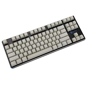 Lege Dikke PBT OEM Profiel 87 ANSI Keycaps voor MX Schakelaars Mechanisch Toetsenbord (Lichtgrijs) (alleen Keycap)