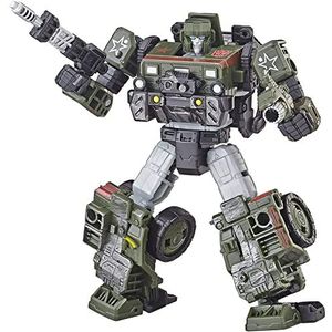 Transformer-Toys Cybertron Battle Fortress Besieged Series Inspector Army Green Robot Box Hoogte 7in