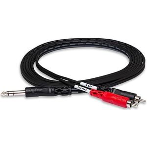 Hosa Tech TRS-204 4 m 1/4"" TRS naar dubbele RCA-invoegkabel