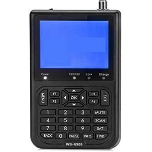 Satellietzoeker, digitale satellietsignaalzoeker, Digitale Signaal Finder WS 6906 3.5 ""Lcd-scherm DVB-S FTA Receptor for QPSK Satlink Satelliet Signaal Meter Finder voor het aanpassen van satelliet-tv