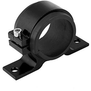 Auto Brandstofpomp Beugel 50mm Aluminium Materiaal, Brandstoffilter Beugel voor [Zwart]