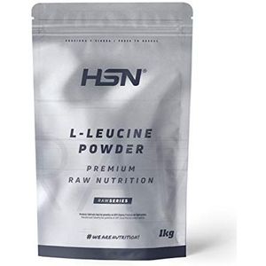 HSN Raw Leucine | Essentiële Aminozuur Anabole Activator voor Eiwitsynthese en Spierontwikkeling | BCAA's Component | Optimale oplossing, Vegan Suitable, Lactosevrij, 1000 gr...