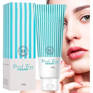 Bovenlip ontharing voor vrouwen, Snelwerkende ontharingscrème-remmer, ontharingscrème, 100 g gevoelige ontharingscrème voor delicate gezichtszones, bovenlip kin voorhoofd Novent