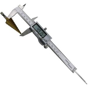 150 mm elektronische digitale schuifmaat 6 inch schuifmaat micrometer meetinstrument digitale liniaal roestvrijstalen schuifmaat