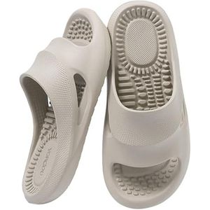 Massage pantoffels dames voetmassage schoenen acupressuur pantoffels verlichting neuropathie artritis plantaire fasciitis pijn
