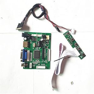 Voor LP156WH3 (TL) (C1)/(TL) (C2)/(TL) (D1)/(TL) (E1)/(TL) (F1) LVDS 1366 * 768 WLED LCD 40Pin HDMI-Compatibel+VGA+2AV controller board (LP156WH3 (TL) (E1))