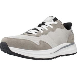 Skechers - 211069 - Vrijetijdsschoen - Grijs - Leer en Mesh