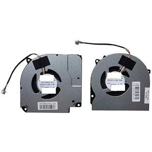Laptopkoeler CPU GPU-koelventilator voor Thunderobot 911 Plus(CPU GPU Thin)