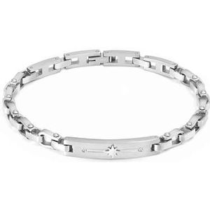 Nomination men's steel bracelet with compass rose 133000/014