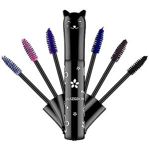 Cat Eye Mascara Mascara Eyes Color Mascara Waterproof Fast Dry Wimpers Curling Length Make-up Eye Length Makeup Lifting Curling Kit Gift Set (6 kleuren)