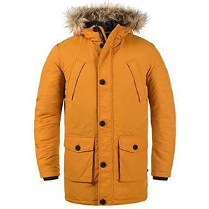 !Solid Frigo Winterparka voor heren, winterjas met bontcapuchon