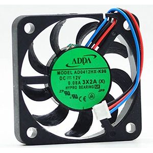 4006 fan AD0412HX-K96 4CM 12V 0.08A 3Pin ultra-thin silent cooling fan