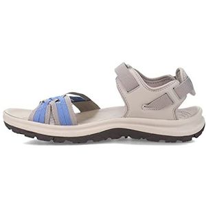 KEEN Terradora II Strappy Open Toe Sportsandalen voor dames, 40,5 EU, Grijze hortensia, 37.5 EU