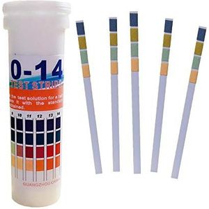 CENPEK PH-teststrips, universele pH-strips, lakmoespapier voor zure alkalische test, PH 1-14 meetbereik, 150 stroken