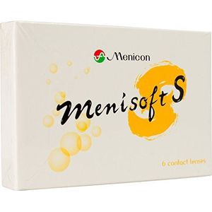 Menicon Menisoft S weeklenzen, zacht, 6 stuks/BC 8,30 mm/DIA 14,00 mm / + 5,5 dioptrie