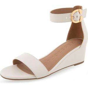 Aerosoles Willis Damessandalen met sleehak, kunstleer, eierpunch, maat 42, Kunstleer met eierpunch, 42 EU