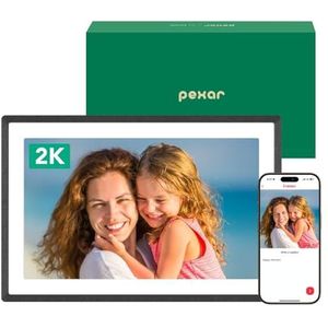 Pexar - Digitale Fotolijst - 11 inch - WiFi - 2K-resolutie - Anti-verblindend Aanraakscherm