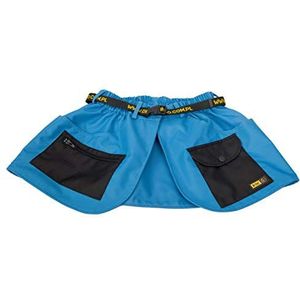 Dingo Hondentrainingsriem voor trainers, handlers helpers, gehoorzaamheids- en behendigheidstraining, handgemaakt in roktype, veel zakken, functionele maat XL, blauw 16464, XL