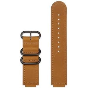 Horlogeband geschikt for Casio kleine vierkante band AE1200/AE-1300/F-108/W-216 vintage lederen horloge met 18 mm armband accessoire polsband (Color : Brown black, Size : 18mm)