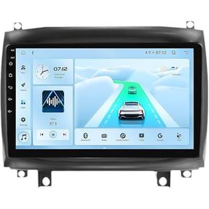 Android 14 Autoradio Stereo voor C-adillac CTS (2003-2007) 9 Inch Touchscreen Multimedia Speler met Draadloze Carplay 2 Din GPS Navigatie FM RDS Bluetooth 5G-WiFi SWC DSP,M100s