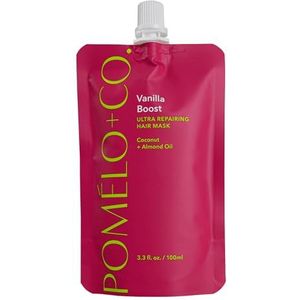 Pomélo+Co - Vanilla Boost Mask - Haarmasker - 100 ml - Met Arganolie & Vitamine E