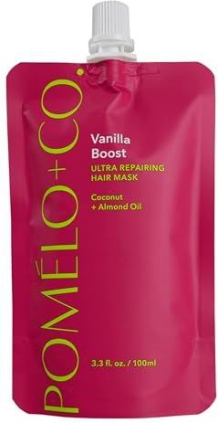 Pomélo+Co - Vanilla Boost Mask - Haarmasker - 100 ml - Met Arganolie & Vitamine E