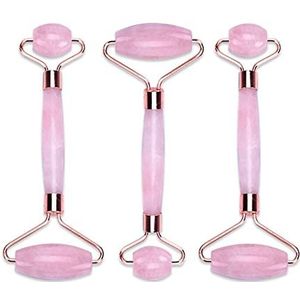 Quartz massage steen gezicht afslankgereedschap rollen rimpelverwijderaar roller voor huid cellulitis schoonheid 1 stuk (kleur: roller met doos)