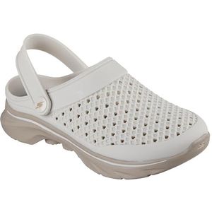 Skechers Dames Foamies Go Walk 7-Joyous klomp, Taupe, 8 UK, Taupe, 41 EU