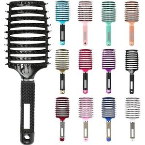 My Sensory Space Detangling haarborstel, anti-wirwar haarborstel, magische borstel ontklitter, gebogen en geventileerde ontklitterborstel, ontklitter haren nylon haarborstel, ontwarrende borstel voor