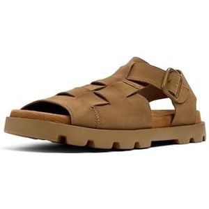 Camper Brutus K100778 Herensandalen, Medium Brown 007, 40 EU