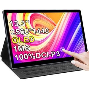 Magedok - OLED Draagbare Monitor - 2K - 13.3 inch - Touchscreen - USB C