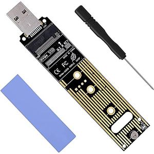 M.2 Naar Usb 3.1 Nvme naar Usb Ssd Adapter SSD Upgrade Kit Ondersteuning 2230 2242 2260 2280 Grootte SSD