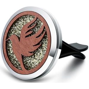 Auto Hollow Hout Aromatherapie Clip Verwijderbare Diffuser Aromatherapie Auto Aromatherapie Auto Luchtuitlaat Clip Aromatherapie Auto Geur Eliminatie Aromatherapie Parfum Auto Airconditioning