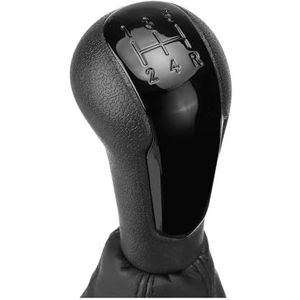 versnellingshendel handvat Geschikt voor Chevrolet Fit For Spark 2011-2016 5-versnellingsbak met beenbeschermingshoes Shifter Hoofd(Black Left Front)