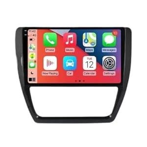 Android 14 autoradio compatibel met VW Jetta 6 MK6 draadloze CarPlay auto multimediaspeler autoradio(4G-32G CAM)