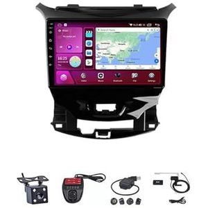Android Touch Screen Car Stereo 10 Inch Car Stereo Radio Plug And Play Autotoebehoren Autoradio met Bluetooth En Navigatie En Achteruitrijcamera Voor Chevrolet Cruze J300 2015-2018(M100S WIFI 1G+16G