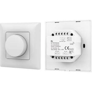 LED Dimmer Driver 0/1-10V PWM constante spanning 1CH DC48V 36V 24V 12V 0-10V Dimmer Controller 1-kanaals Signaalingang 1-10V LV-L (Kleur: Alleen KL )