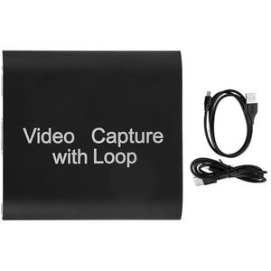 HDMI Video Capture, 4K 1080P USB naar HDMI Video Capture, HDMI Video Capture Card, voor Series X/S, One, Switch, Teaching Recording