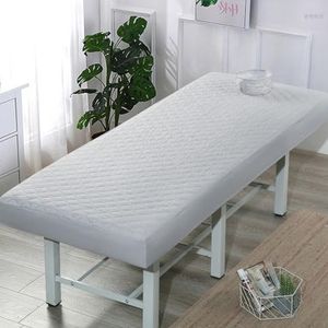 Beauty Bed Cover, Elastische Wasbare Massagebedhoes, Beautybedhoes Met Gezichtsgat, Zachte Wasbare SPA-massagetafel, Gezichtshanddoek, Geschikt For Salons En SPA's(Light Grey,R80x190cm)