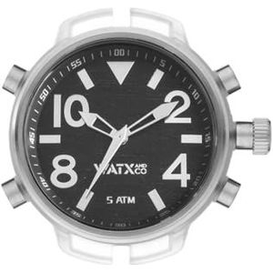 Watx&Colors XXL analoog heren analoog quartz horloge met armband RWA3735, Quartz horloge