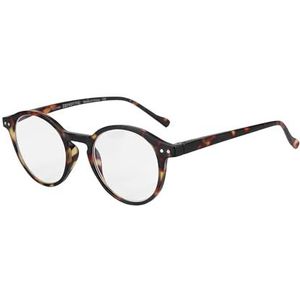 ZENOTTIC Blauw Licht blokkerende Bril, Anti-Duizelige Lens, Voor Dames en Heren, Lichtgewicht Rond Frame, Retro