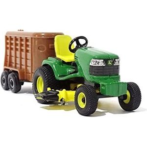 Miniatuur auto Voor John Deere Tractor 1:32 Tuin Wieden Vrachtwagen Boerderij Kunstmest Transporter Model: