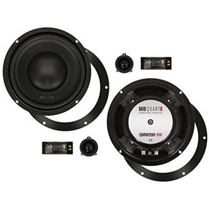 MB Quart qm-200 Coaxiale luidspreker voor auto, zwart