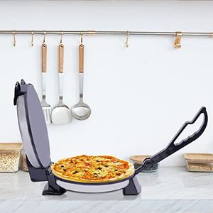 Mexicaanse stijl tortilla-pers, 1800 W elektrische Chapati Roti Maker Flatbread tortilla maker, roestvrij staal